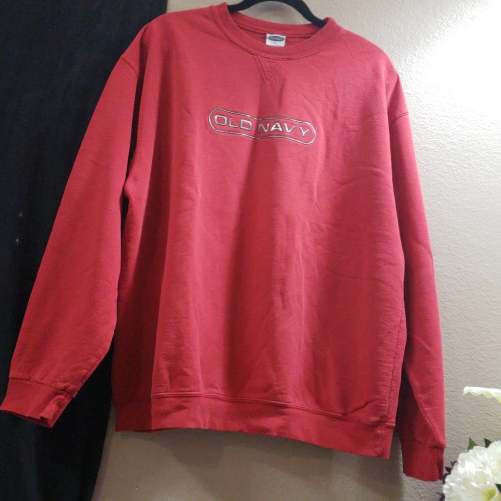 Vintage Old Navy red sweatshirt